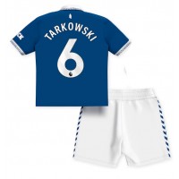 Everton James Tarkowski #6 Domáci Detský futbalový dres 2023-24 Krátky Rukáv (+ trenírky)